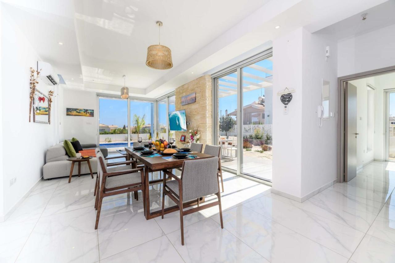 Mylos Lifestyle Seaview Villa #21 Protaras Exterior foto