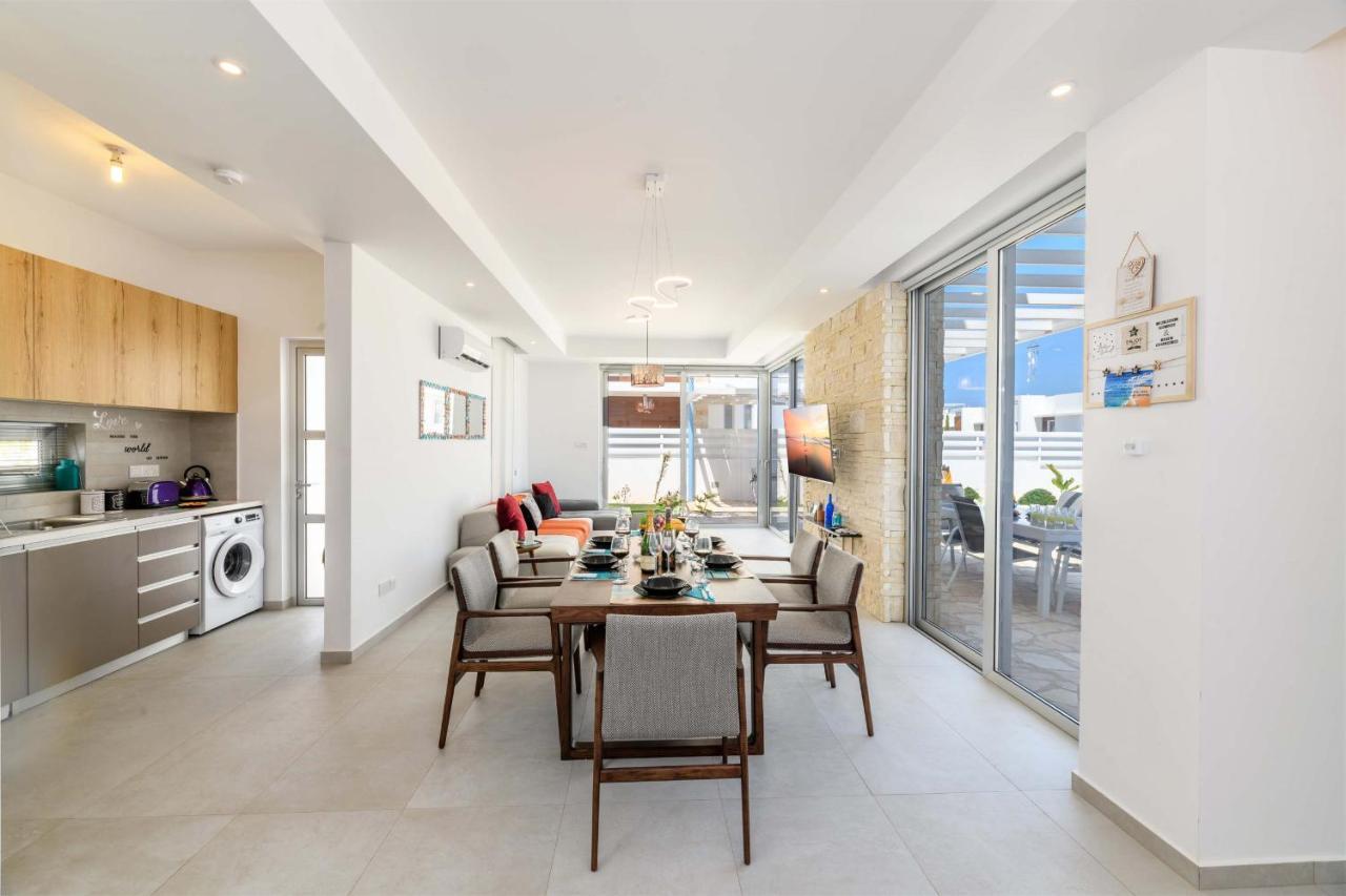 Mylos Lifestyle Seaview Villa #21 Protaras Exterior foto